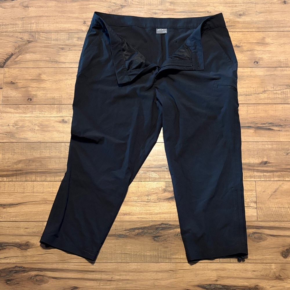 Eddie Bauer Men's Black Cargo Pants